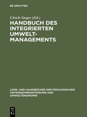 cover image of Handbuch des integrierten Umweltmanagements